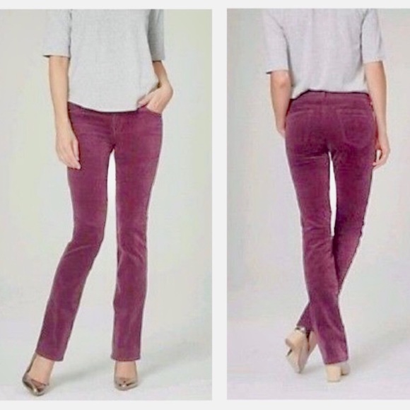 Ann Taylor LOFT Modern Straight Cords Pink Pants - Picture 1 of 16